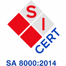 Logo SA 8000:2014